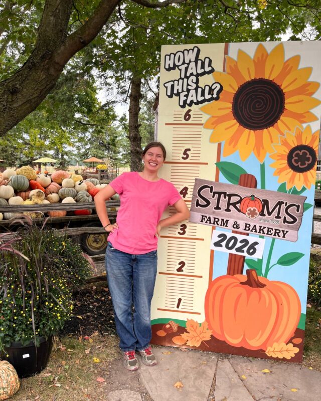 We love this Fall tradition! So many families stop by every year to get to see how much their kiddos have grown. 🧡

If you have photos from multiple years, we'd love to see them! Send us a message!